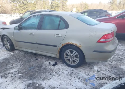 2006 Saab 9-3 2.0T from USA, damaged, VIN YS3FD49Y861003268